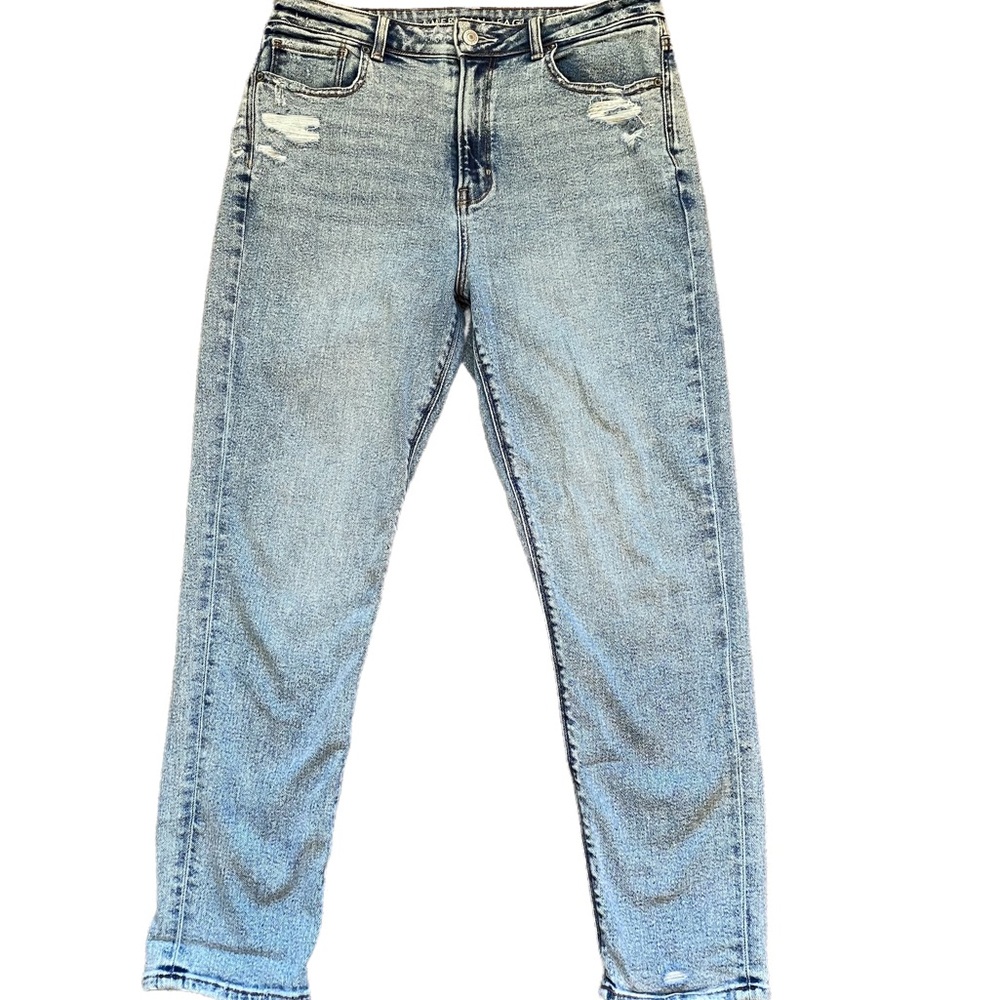 AMERICAN EAGLE Mom Jean Stretch Sz 10 Regular